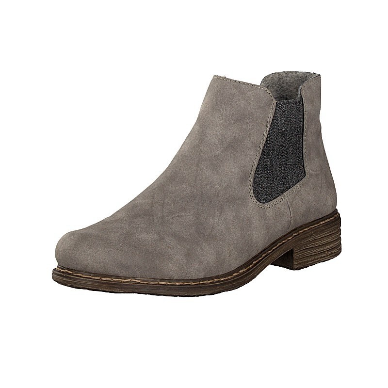Damske Chelsea Cizmy Rieker Z2194-40, Siva